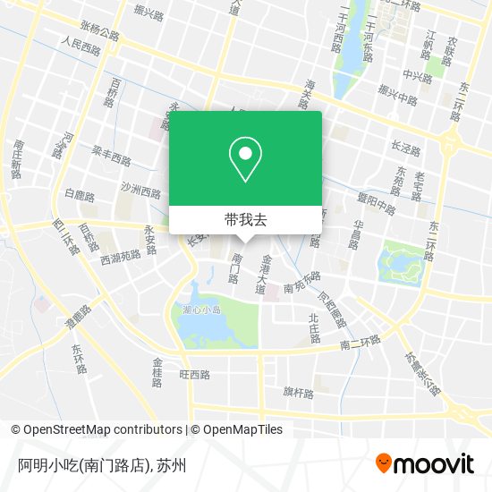 阿明小吃(南门路店)地图