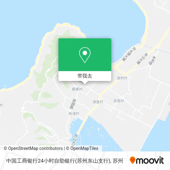 中国工商银行24小时自助银行(苏州东山支行)地图