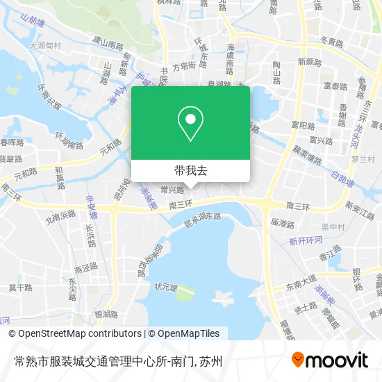 常熟市服装城交通管理中心所-南门地图