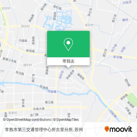 常熟市第三交通管理中心所古里分所地图
