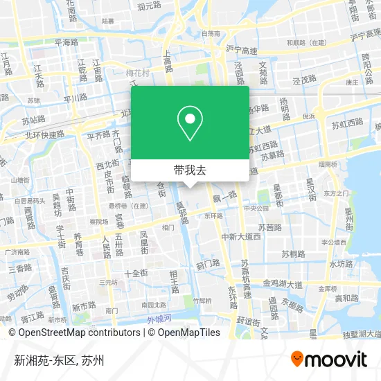新湘苑-东区地图