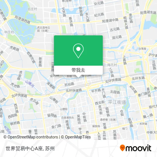 世界贸易中心A座地图