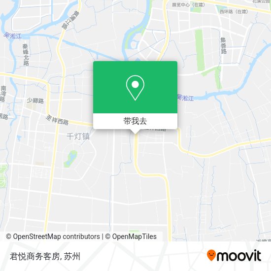 君悦商务客房地图