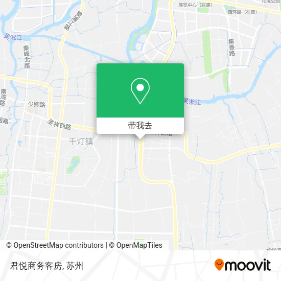 君悦商务客房地图