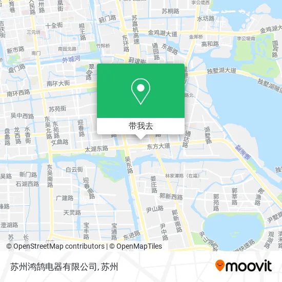 苏州鸿鹄电器有限公司地图