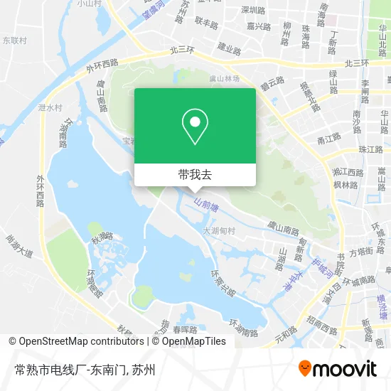 常熟市电线厂-东南门地图