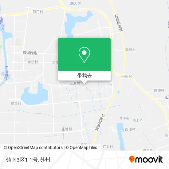 镇南3区1-1号地图