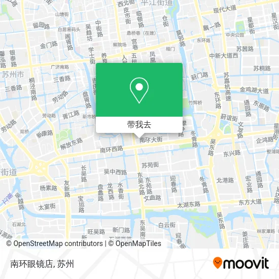 南环眼镜店地图