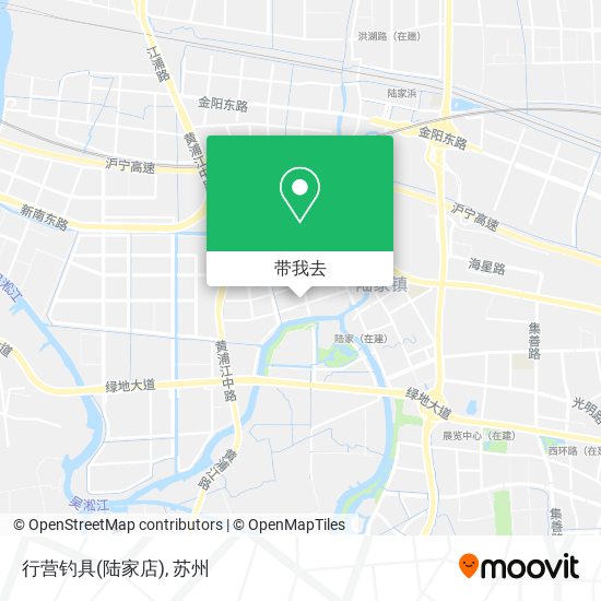 行营钓具(陆家店)地图