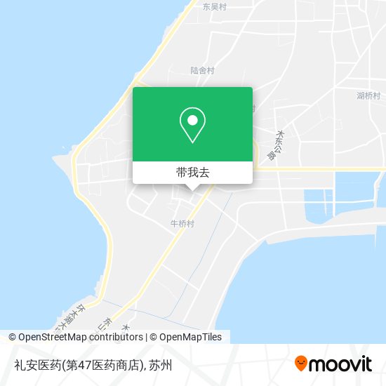 礼安医药(第47医药商店)地图