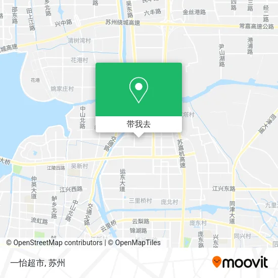 一怡超市地图