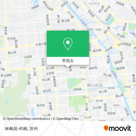 林枫苑-45栋地图