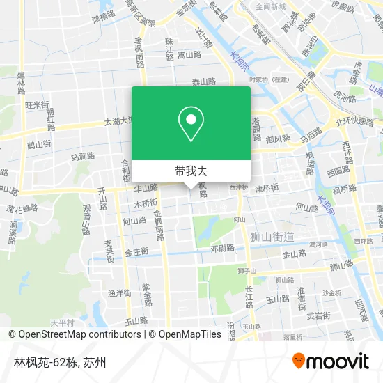 林枫苑-62栋地图
