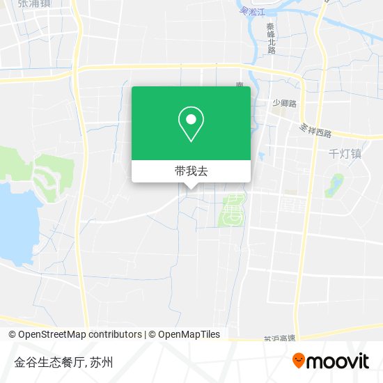 金谷生态餐厅地图