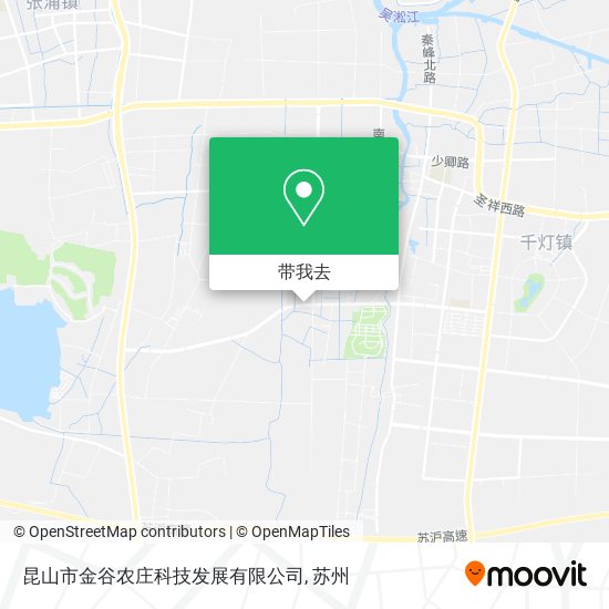 昆山市金谷农庄科技发展有限公司地图