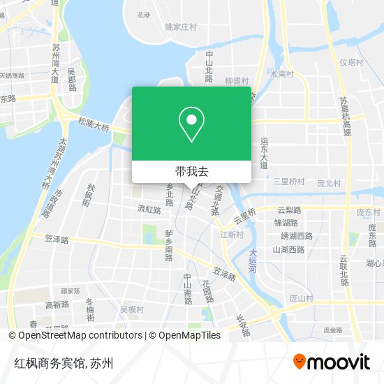 红枫商务宾馆地图