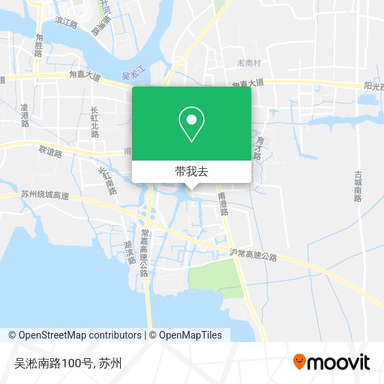 吴淞南路100号地图