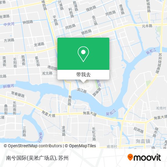 南兮国际(吴淞广场店)地图