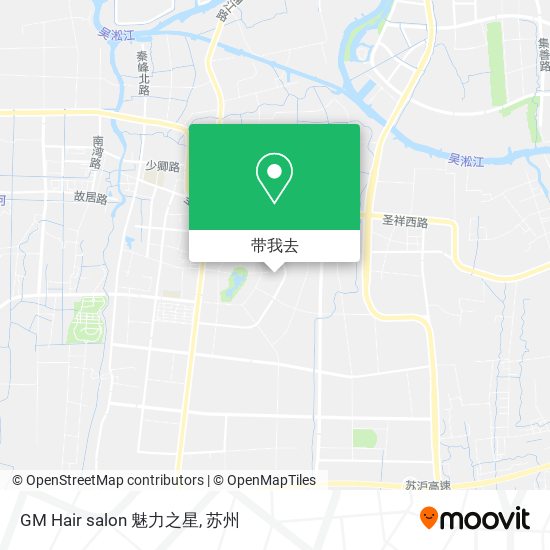 GM Hair salon 魅力之星地图