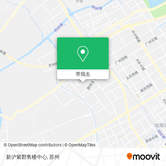 新沪紫郡售楼中心地图