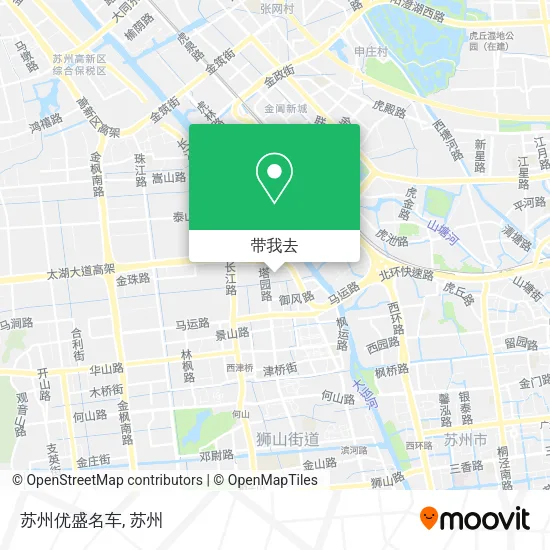 苏州优盛名车地图