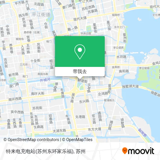 特来电充电站(苏州东环家乐福)地图