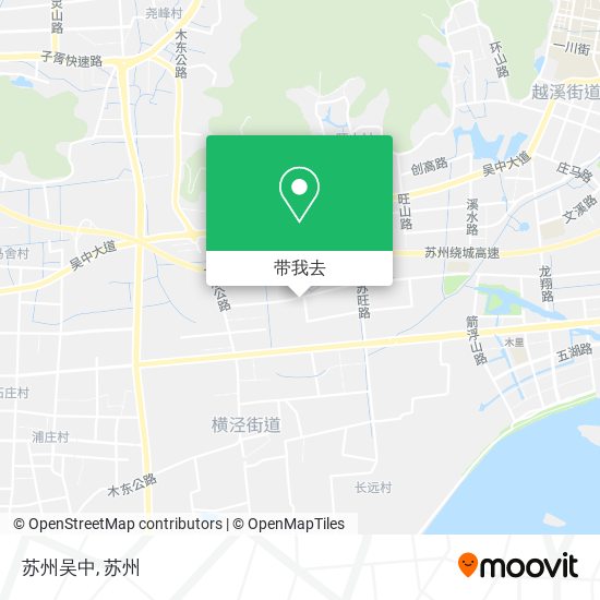 苏州吴中地图