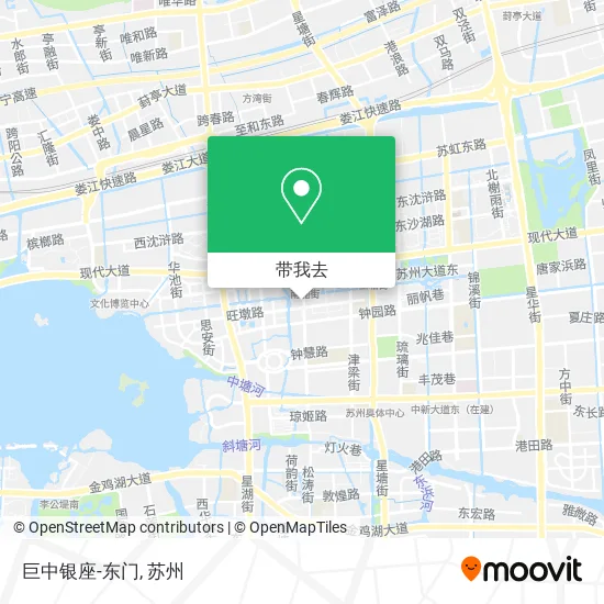 巨中银座-东门地图