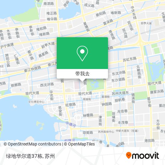 绿地华尔道37栋地图
