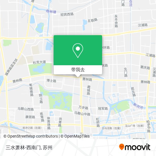 三水萧林-西南门地图