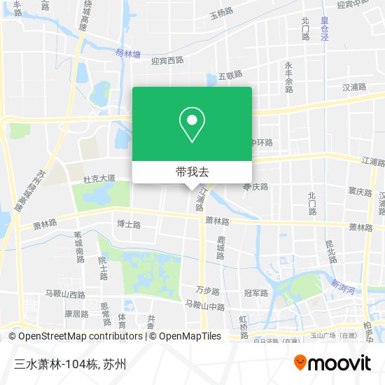 三水萧林-104栋地图