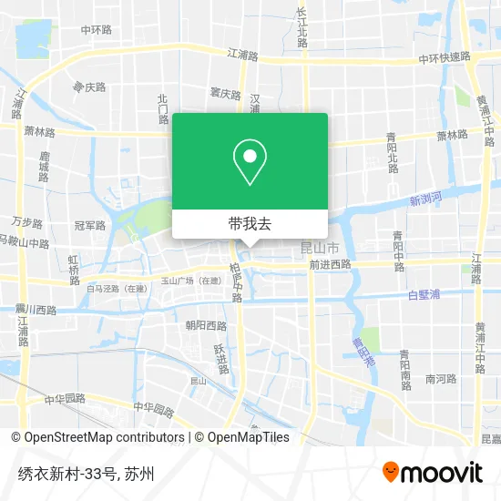 绣衣新村-33号地图