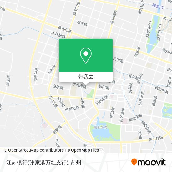 江苏银行(张家港万红支行)地图