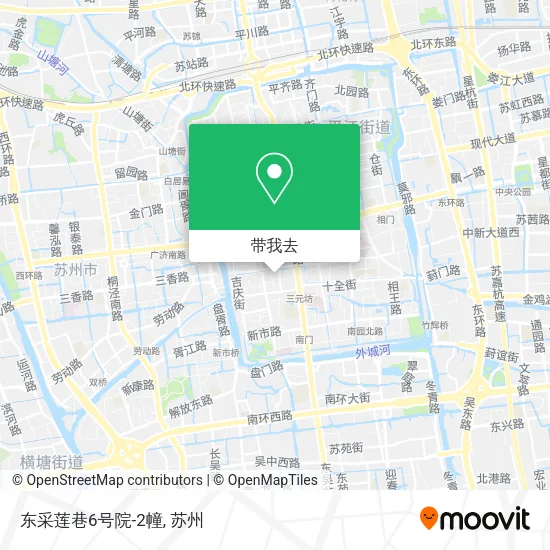 东采莲巷6号院-2幢地图