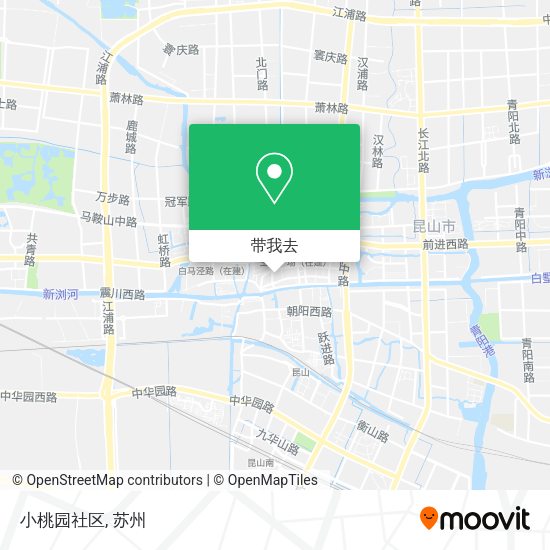 小桃园社区地图