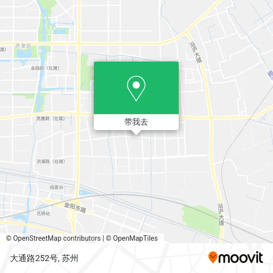大通路252号地图