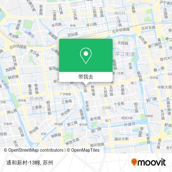 通和新村-13幢地图