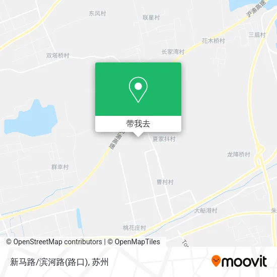 新马路/滨河路(路口)地图