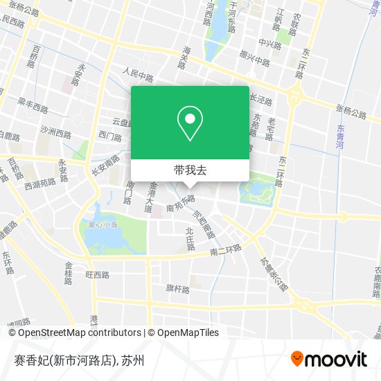 赛香妃(新市河路店)地图