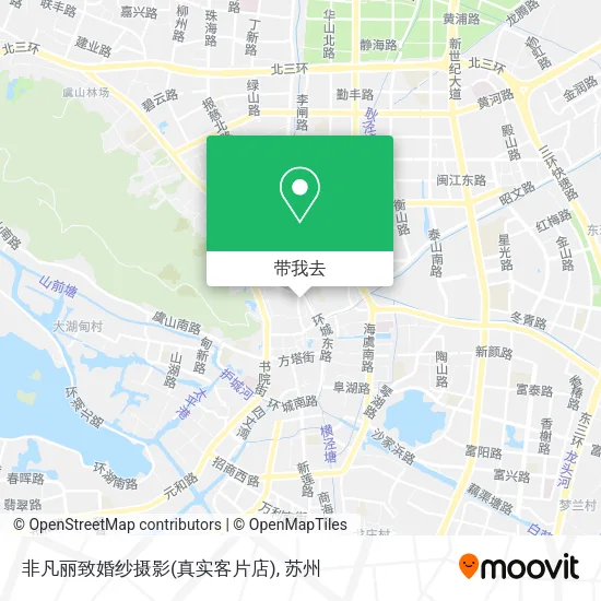非凡丽致婚纱摄影(真实客片店)地图