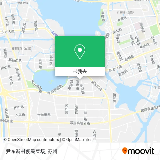 尹东新村便民菜场地图