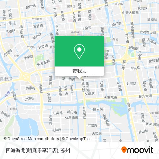 四海游龙(朗庭乐享汇店)地图