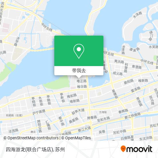 四海游龙(联合广场店)地图