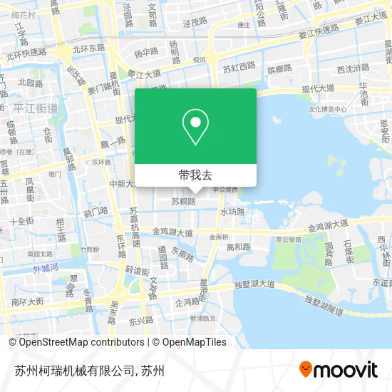 苏州柯瑞机械有限公司地图