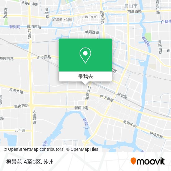 枫景苑-A至C区地图