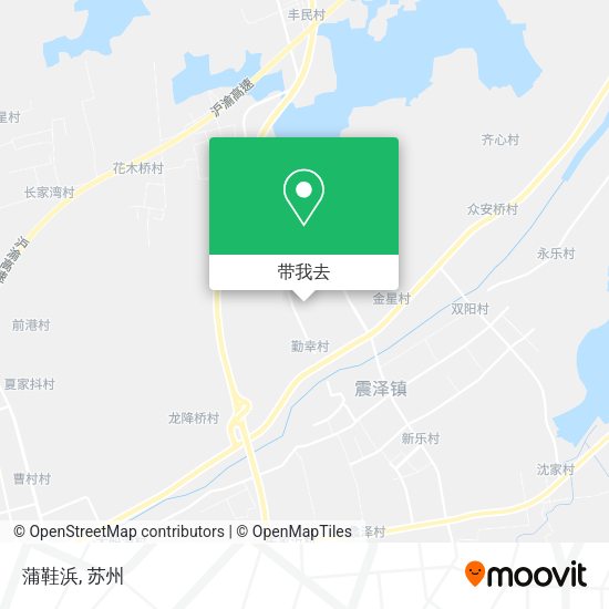 蒲鞋浜地图