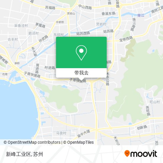 新峰工业区地图