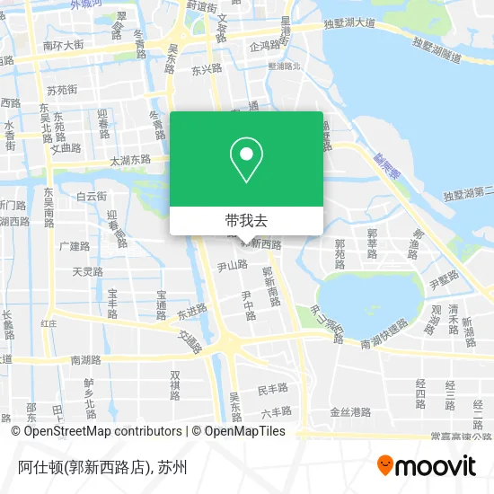 阿仕顿(郭新西路店)地图