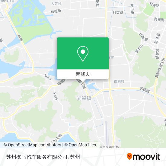 苏州御马汽车服务有限公司地图
