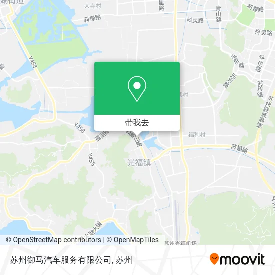 苏州御马汽车服务有限公司地图